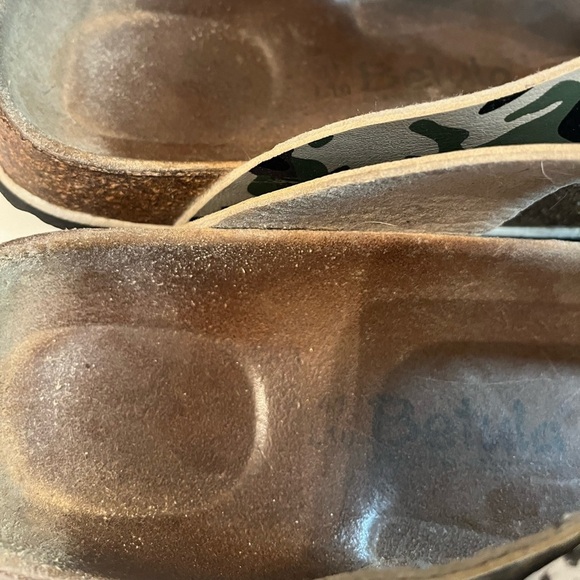 Birkenstock Betula Sz 41 L 10 camouflage Thong T Strap sandals - Picture 9 of 9